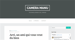 Desktop Screenshot of camera-manu.fr