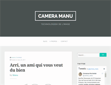 Tablet Screenshot of camera-manu.fr